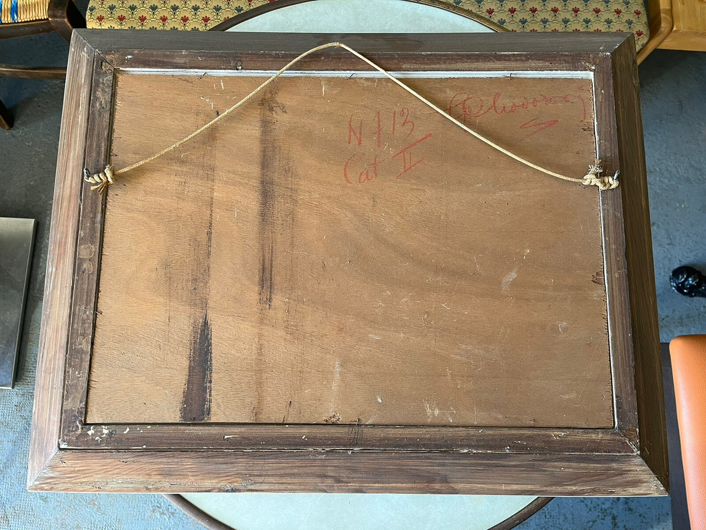 Tableau Huile Sur Bois Signé À Déterminer Paysage Maritime Bateau De Pêche
