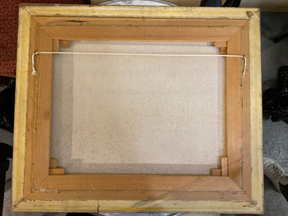 Tableau Ancien Huile Sur Toile Signé  Andersen