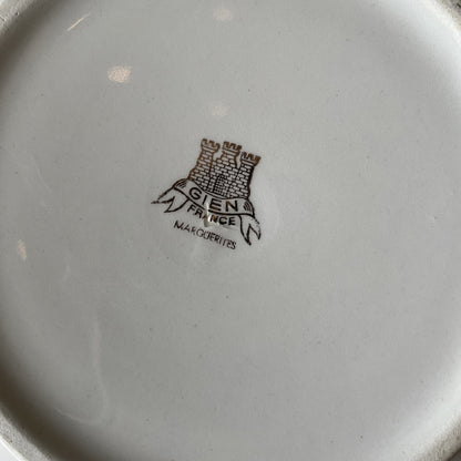 Ancienne Soupière En Porcelaine Gien Marguerites