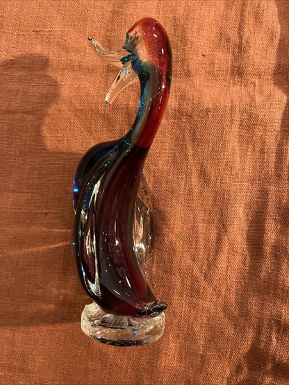 Décoration Verre Murano Canard