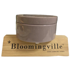 Boîte De Rangement En Céramique Bloomingville Violette