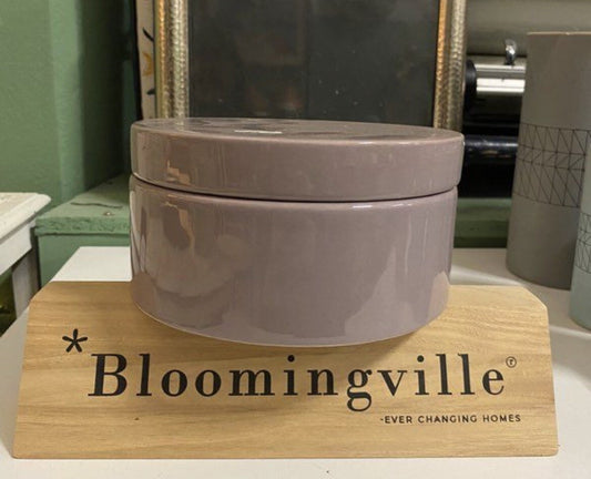 Boîte De Rangement En Céramique Bloomingville Violette