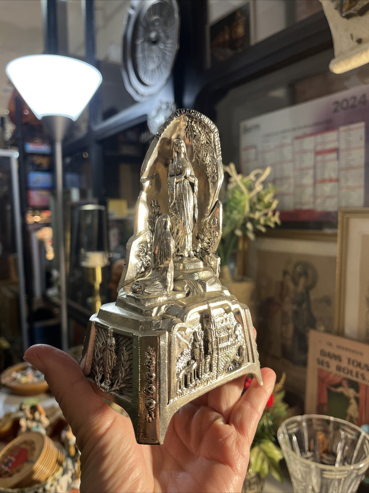 Ancienne Boîte À Musique De Lourdes Seral France