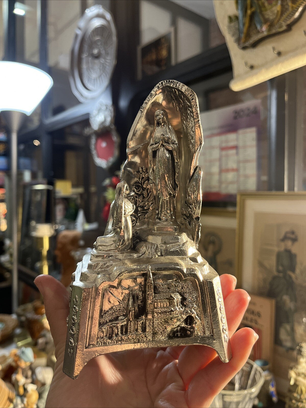 Ancienne Boîte À Musique De Lourdes Seral France