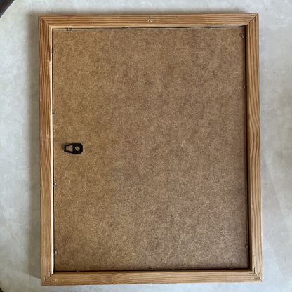 Dessin D’indien Signé R. Larible avec encadrement bois