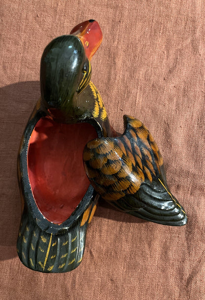 Boîte Forme De Canard En Céramique