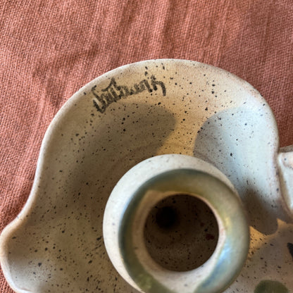 Bougeoir À Main En Céramique Vallauris