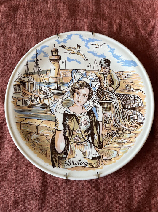 Assiette Décorative Bretagne