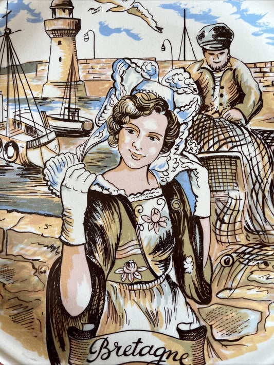 Assiette Décorative Bretagne