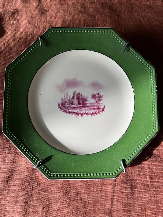 Assiette Deco Sarreguemines