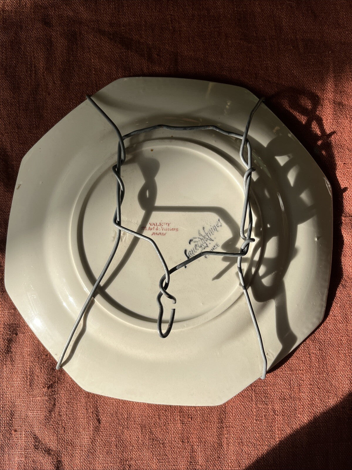 Assiette Deco Sarreguemines
