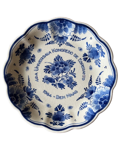 Assiette Décorative Murale 1964 Delft