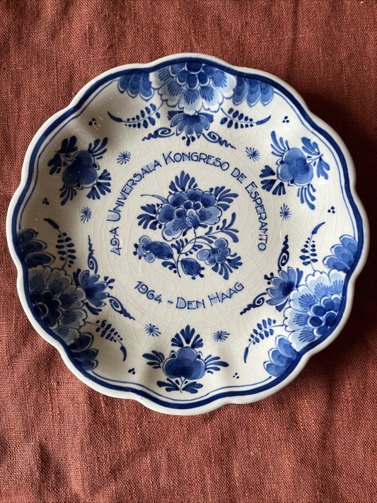 Assiette Décorative Murale 1964 Delft