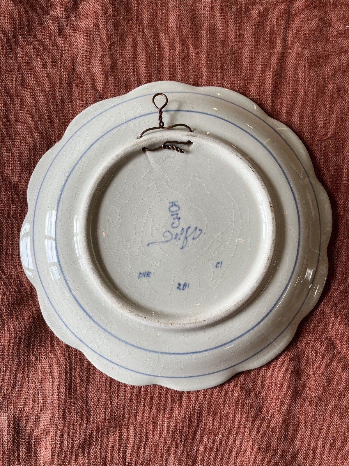 Assiette Décorative Murale 1964 Delft