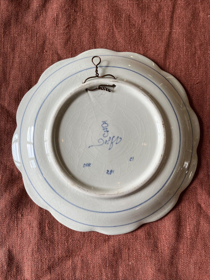 Assiette Décorative Murale 1964 Delft