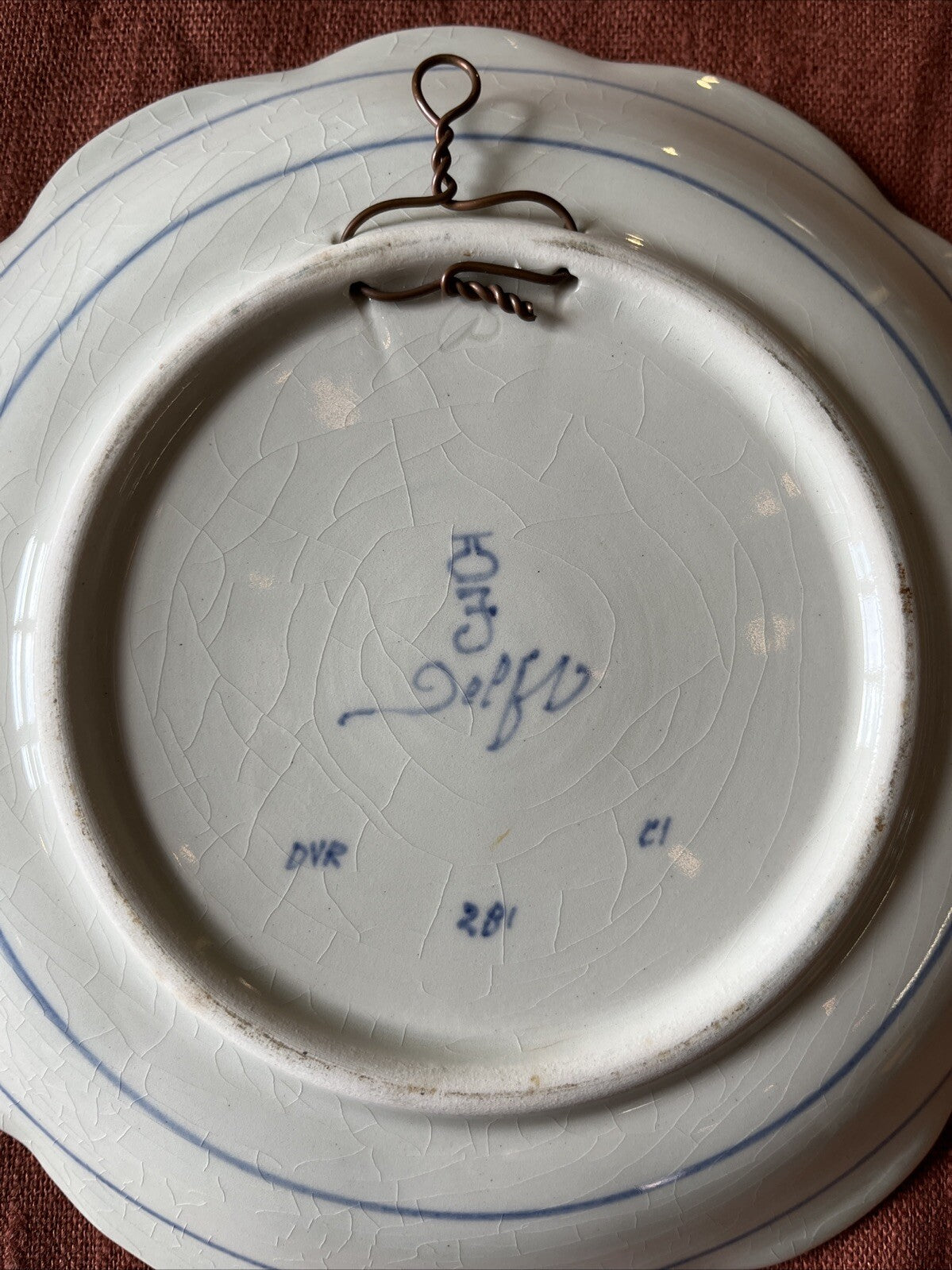 Assiette Décorative Murale 1964 Delft