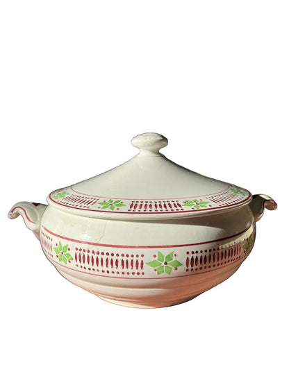 Petite Soupière Sarreguemines Pisé Digoin