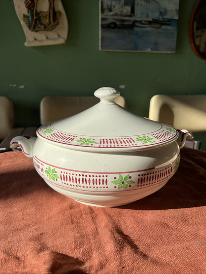 Petite Soupière Sarreguemines Pisé Digoin