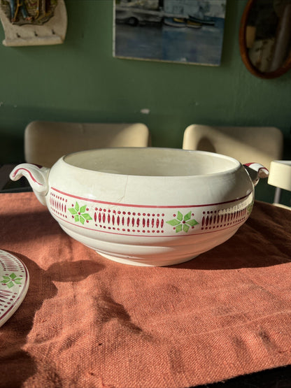 Petite Soupière Sarreguemines Pisé Digoin