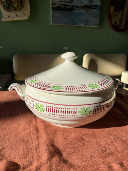Petite Soupière Sarreguemines Pisé Digoin