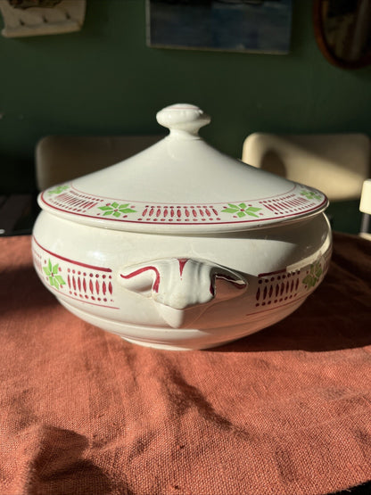Petite Soupière Sarreguemines Pisé Digoin