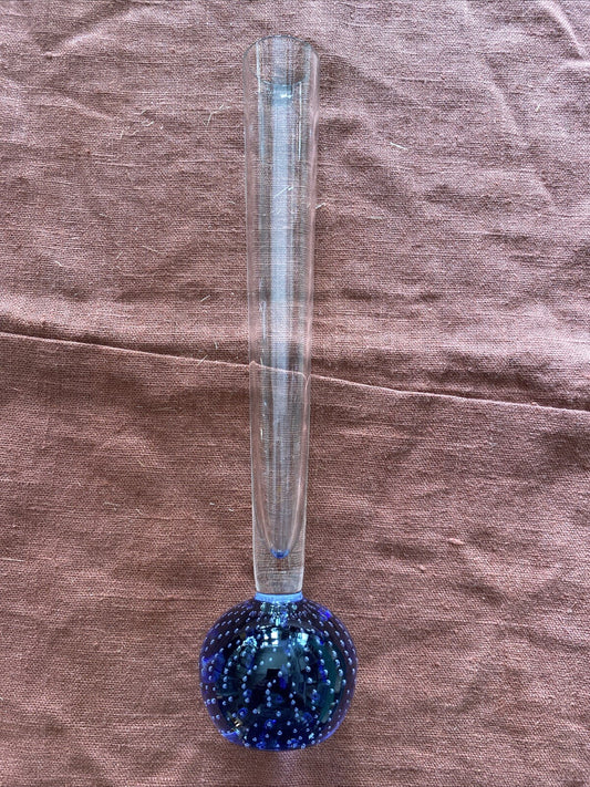 vase soliflore Pied Boule En Verre Souflé Bubble