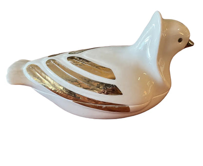 Boîte Colombe En Porcelaine D’Italie