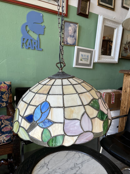 LUSTRE STYLE TIFFANY ART DECO ECLAIRAGE VINTAGE EPOQUE 1970