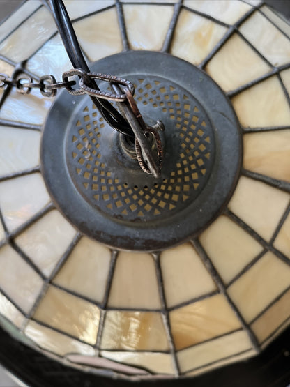 LUSTRE STYLE TIFFANY ART DECO ECLAIRAGE VINTAGE EPOQUE 1970