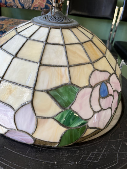 LUSTRE STYLE TIFFANY ART DECO ECLAIRAGE VINTAGE EPOQUE 1970