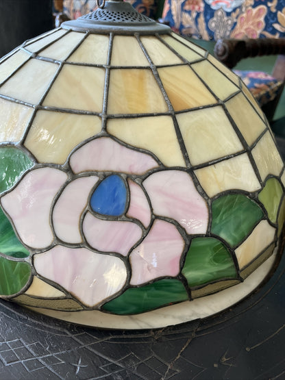 LUSTRE STYLE TIFFANY ART DECO ECLAIRAGE VINTAGE EPOQUE 1970