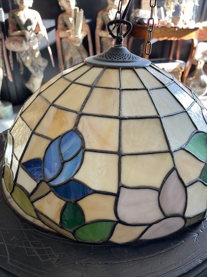 LUSTRE STYLE TIFFANY ART DECO ECLAIRAGE VINTAGE EPOQUE 1970