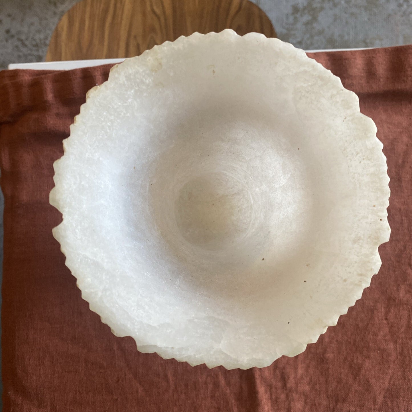 Vase En Albâtre Style Classique Fin XIX ème Siècle