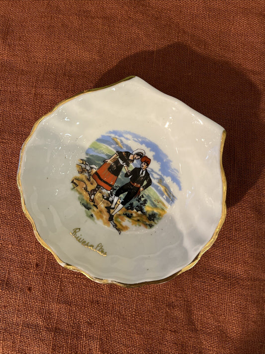 Vide Poche En Porcelaine « Maïthé » Forme Coquillage Rivesaltes