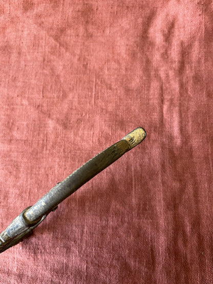 Applique murale double en bronze doré, style Louis XV Bougie/pique Cierge