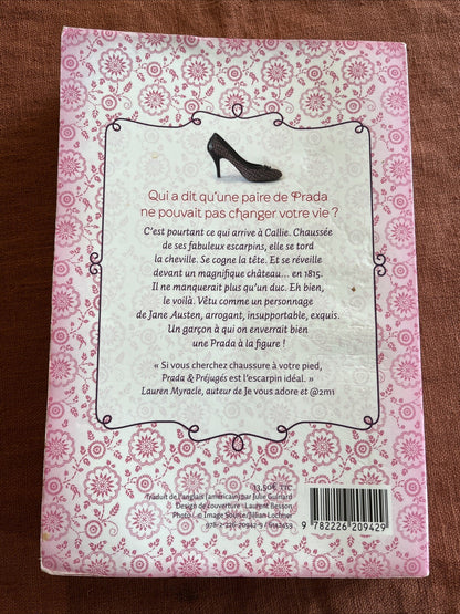 Prada et préjugés - Mandy Hubbard - livre -