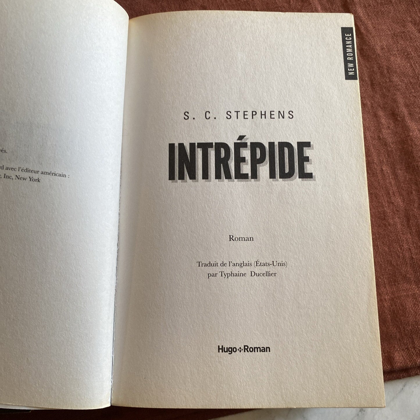 Livre Intrépide T03 de la trilogie Thoughtless, S c Stephens