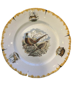 Assiette Plate Limcolor Décor Chasse