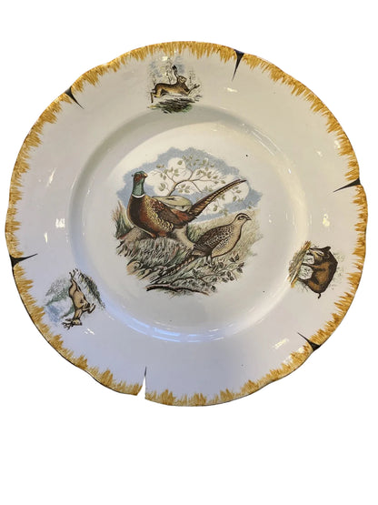 Assiette Plate Limcolor Décor Chasse