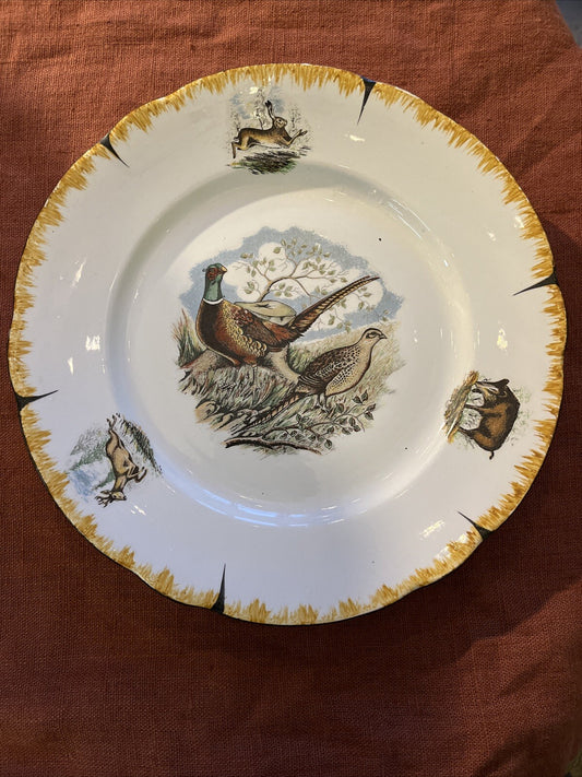 Assiette Plate Limcolor Décor Chasse