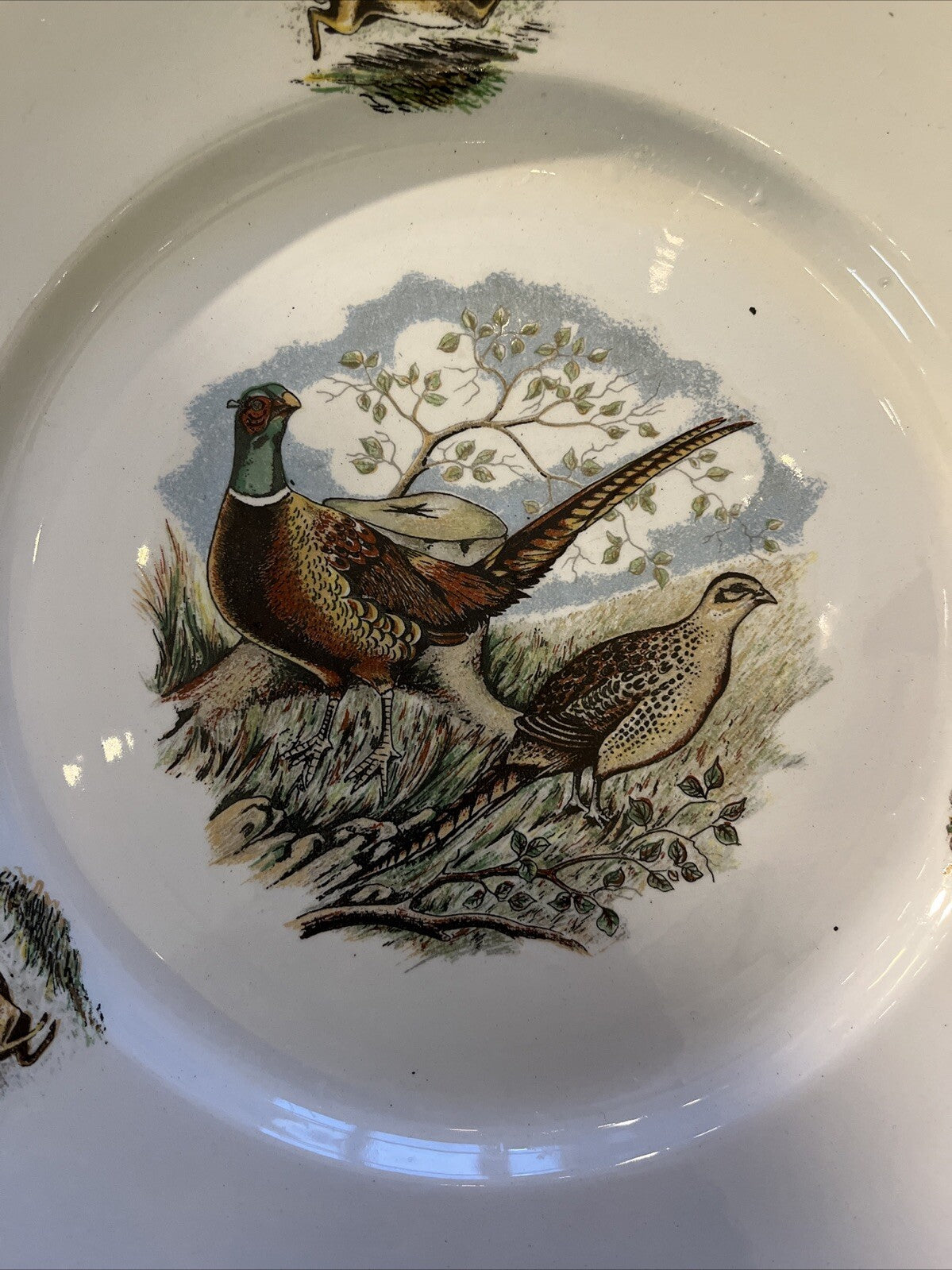 Assiette Plate Limcolor Décor Chasse