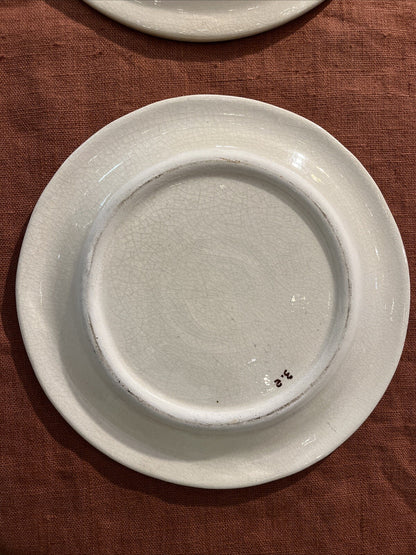 2 Assiettes anciennes Ceramique Raymond Ray Camart 1908 1980 vallauris antibes