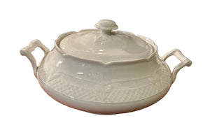 Soupière En Porcelaine Blanche