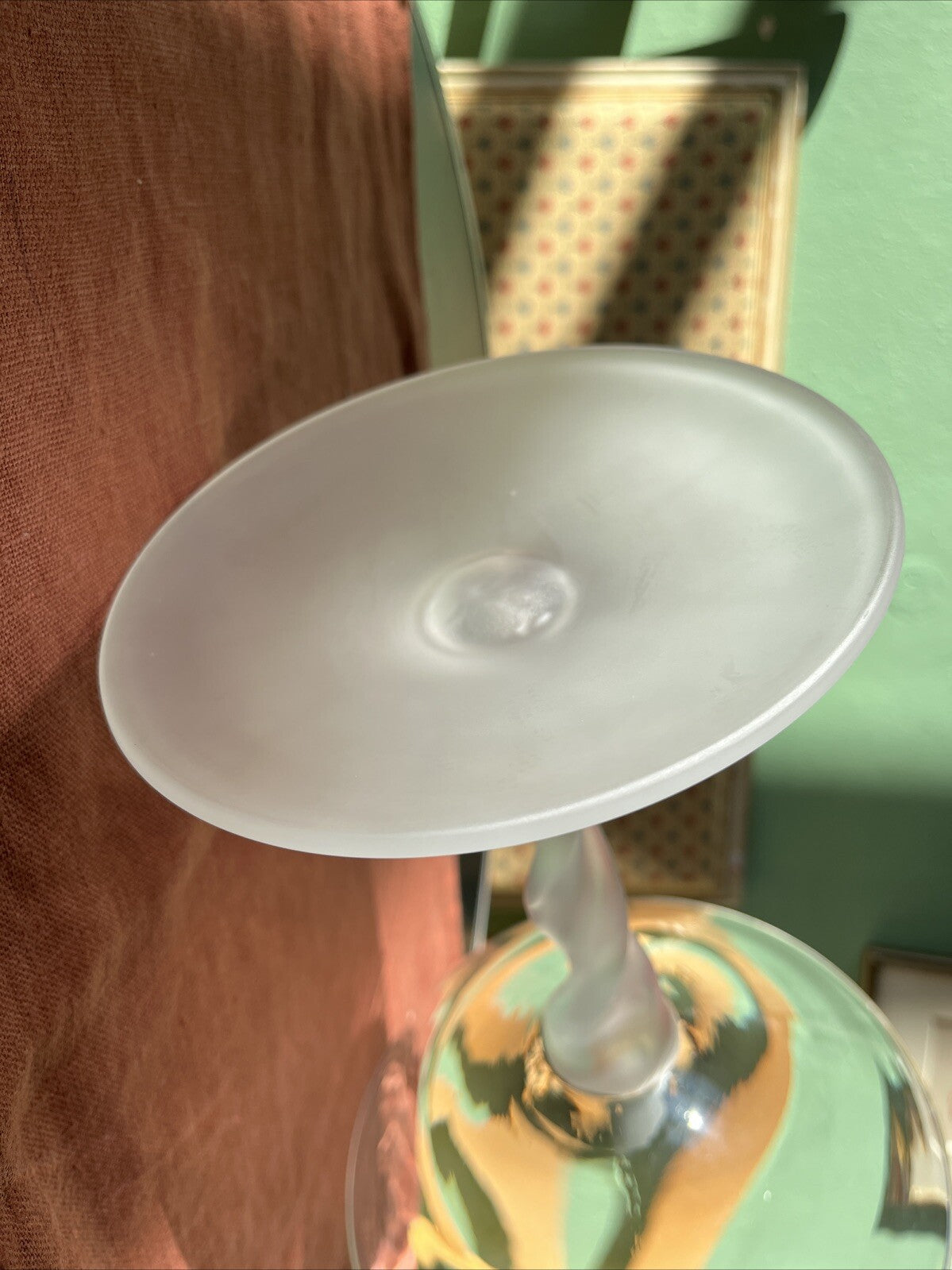 Grande Coupe Lancel Paris En Verre