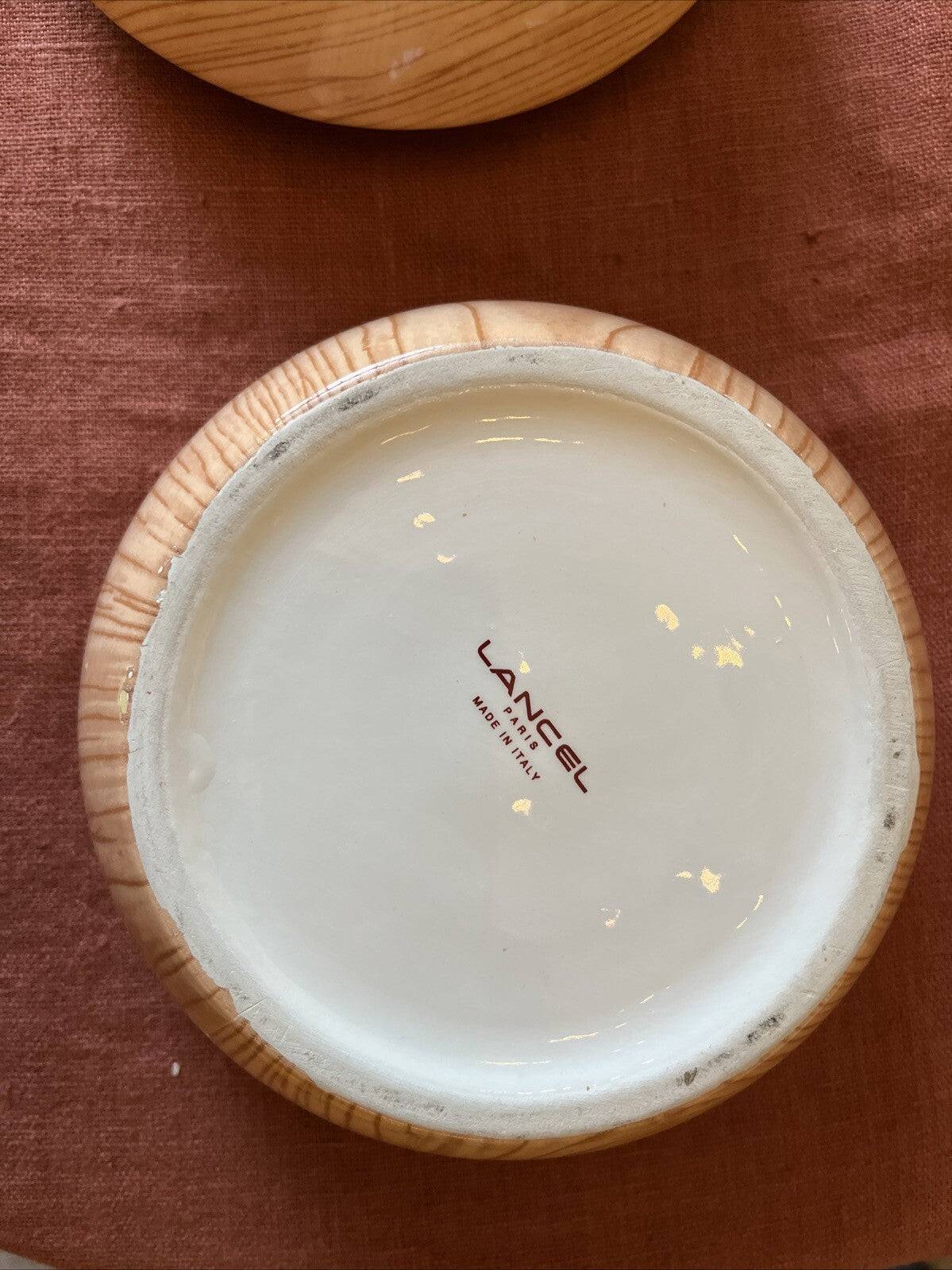 Boîte  En Céramique Lancel Paris