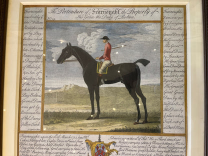 Grand Portrait De « Fearnought, The Property Of His Grace The Duke Of Bolton »