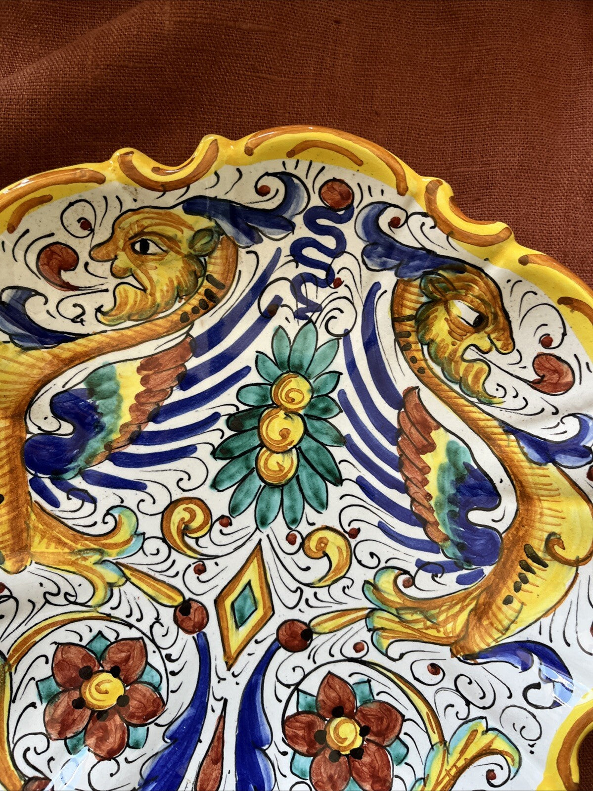 Assiette Murale Deruta