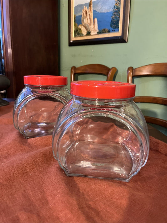Lot De Deux Bocaux En Verre Pasabahce