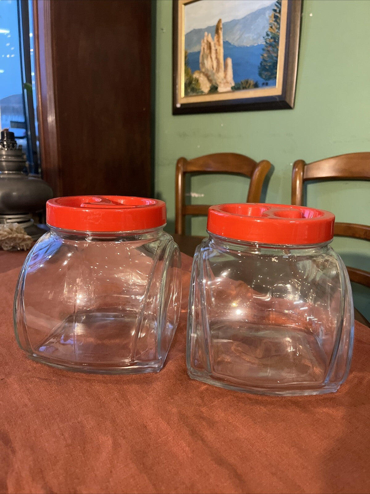 Lot De Deux Bocaux En Verre Pasabahce