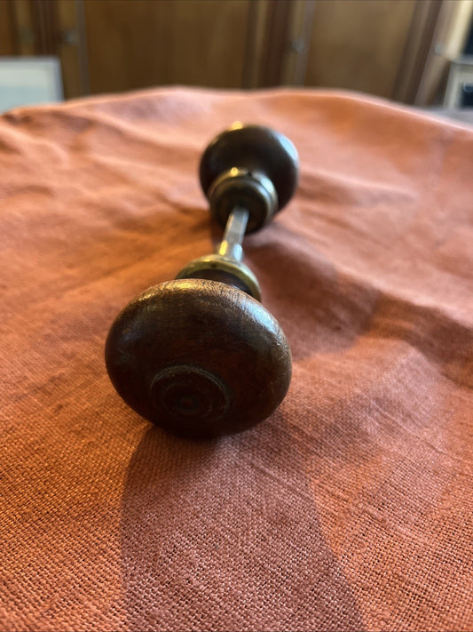 Poignée De Porte Bouton En Bois